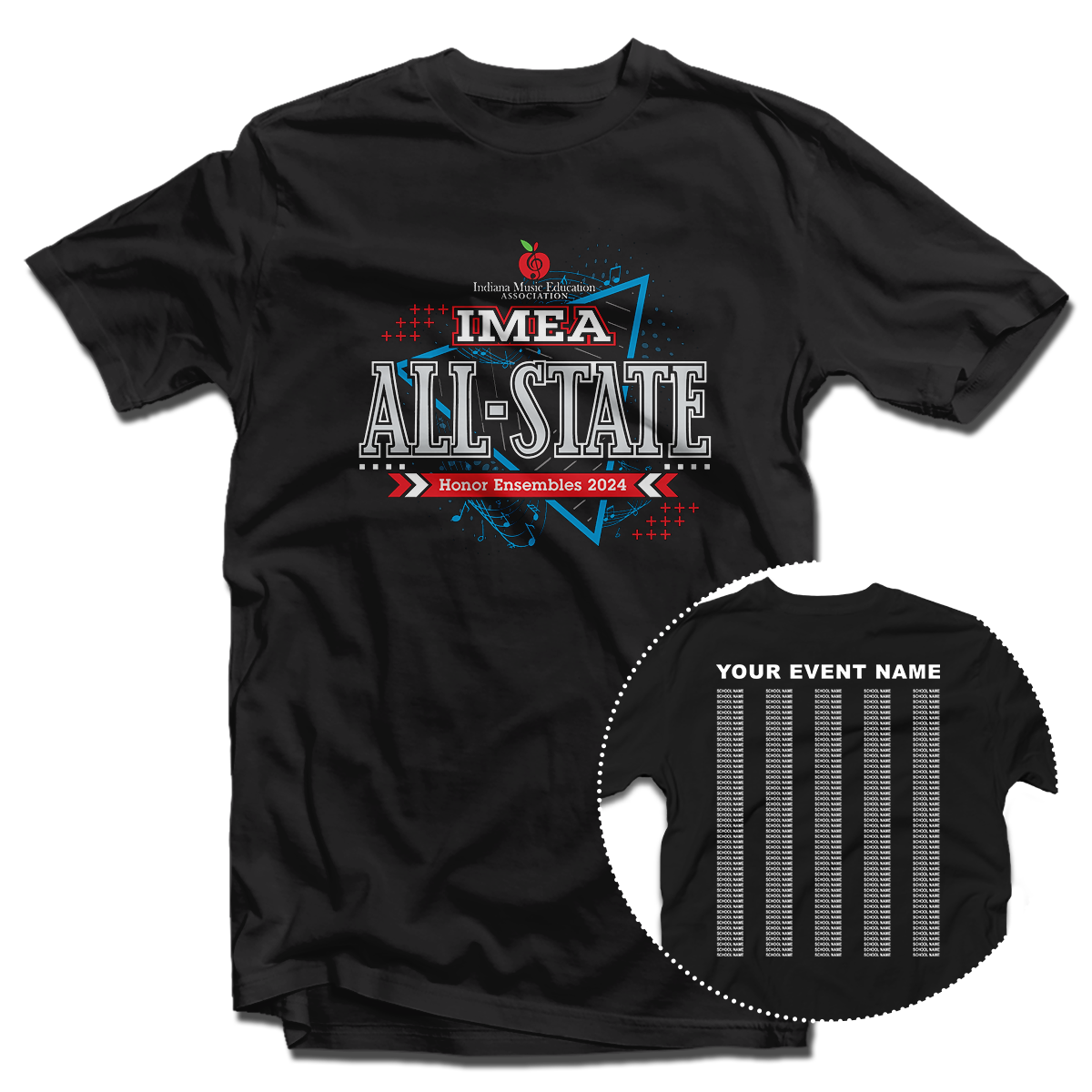 2024 IMEA All-State and Honor Ensembles T-Shirt