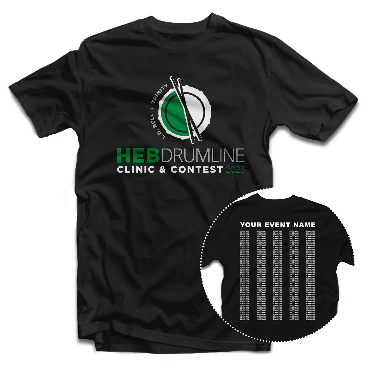 2023 HEB Drumline Contest T-Shirt