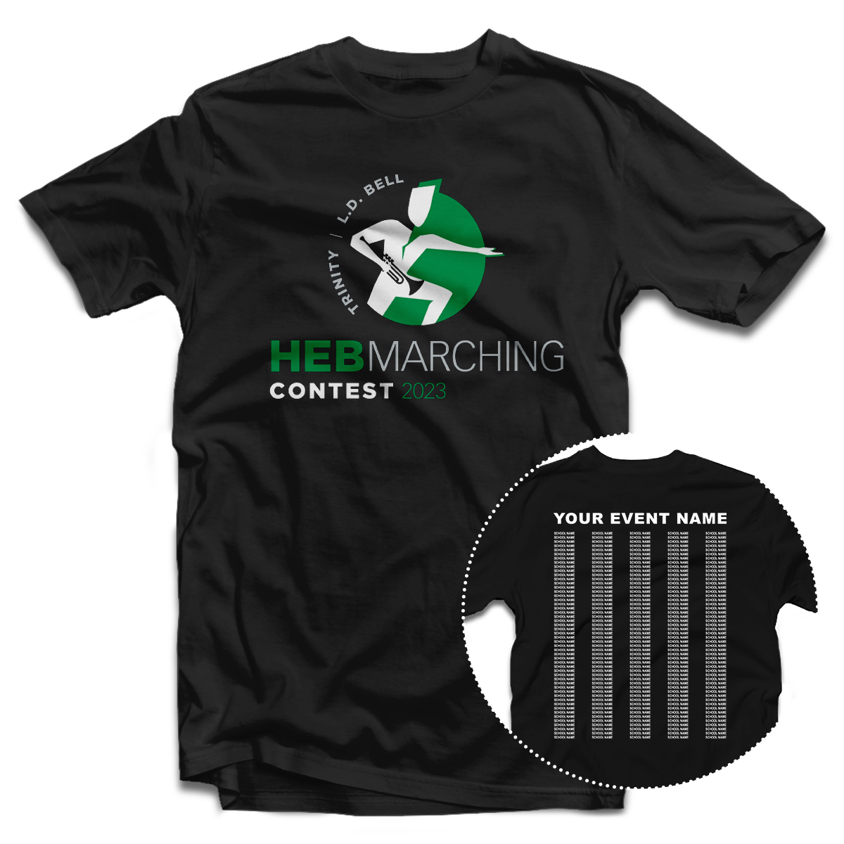2023 HEB Marching Band Contest T-Shirt