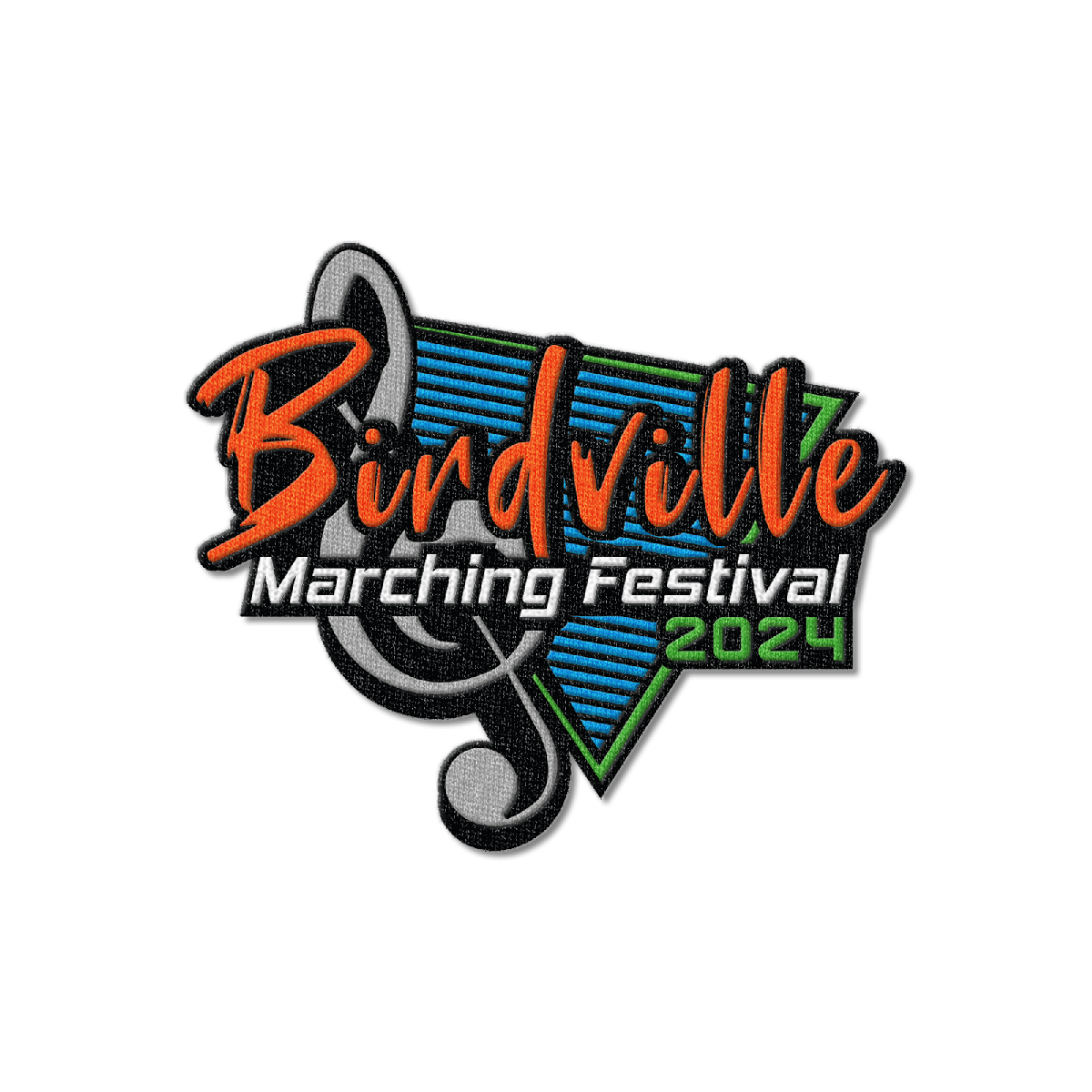 2024 Birdville Marching Festival Patch