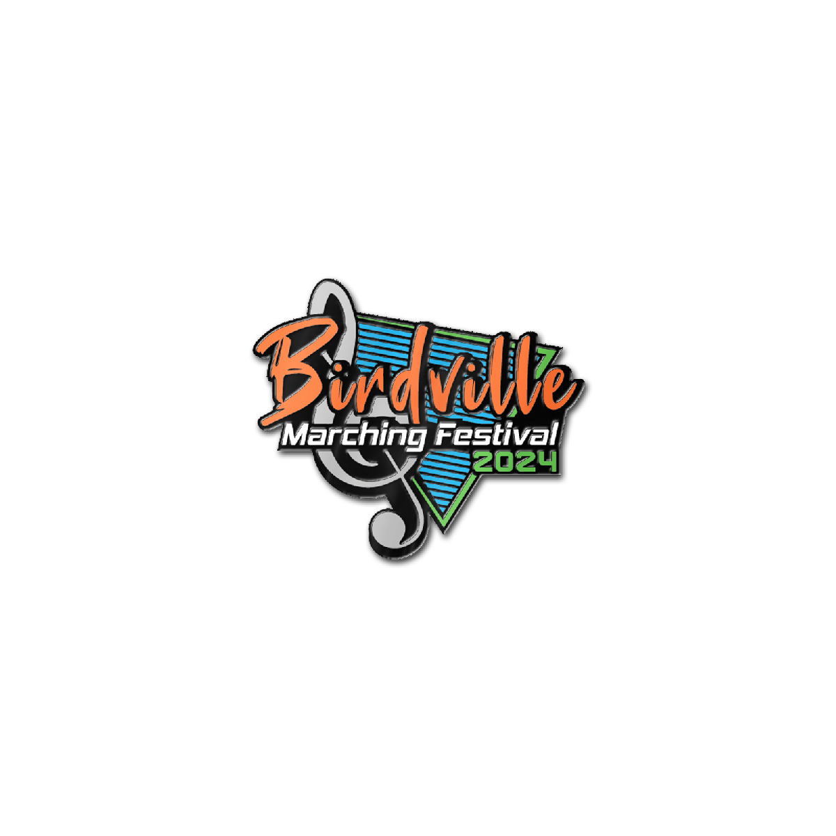 2024 Birdville Marching Festival Pin