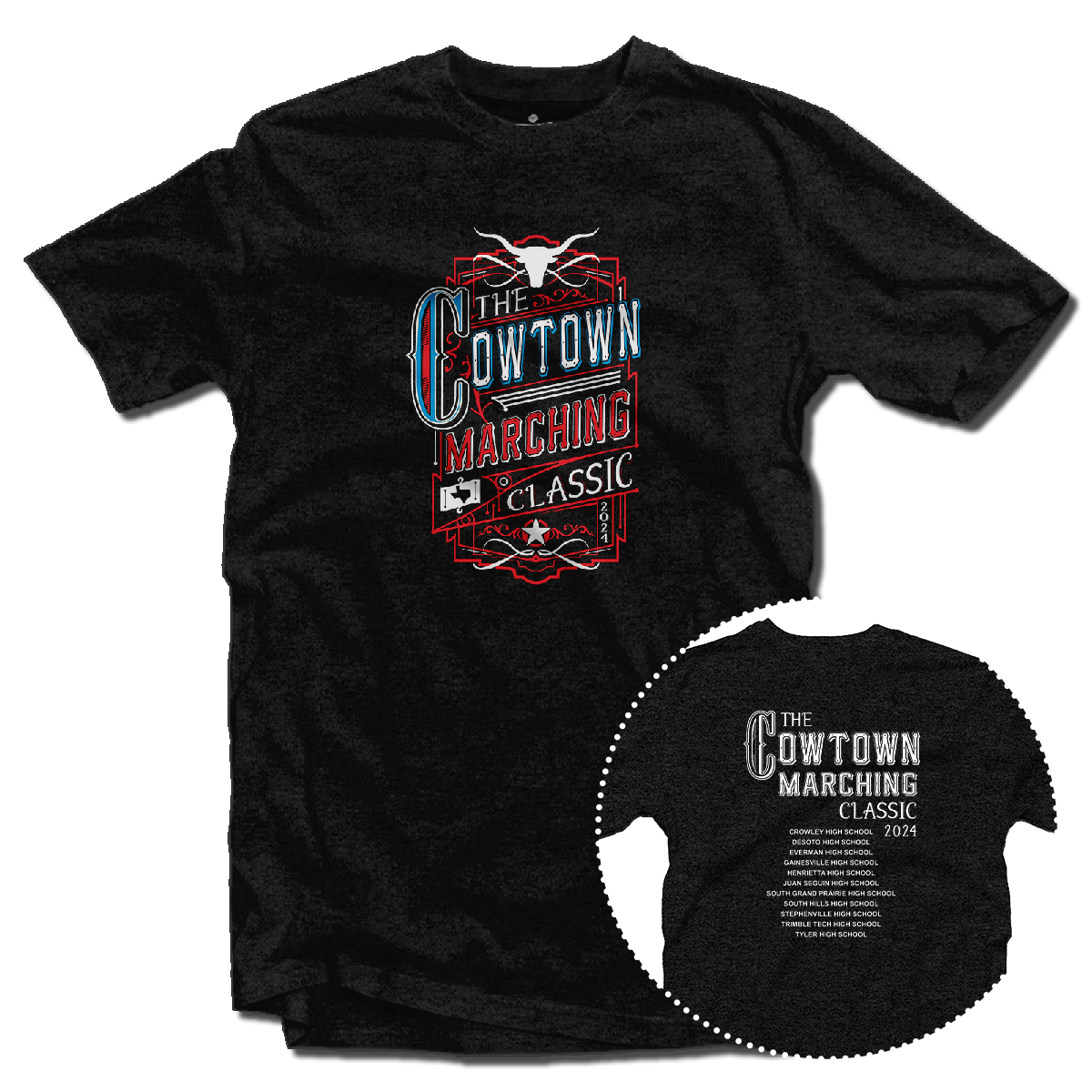 2025 The Cowtown Marching Classic T-Shirt