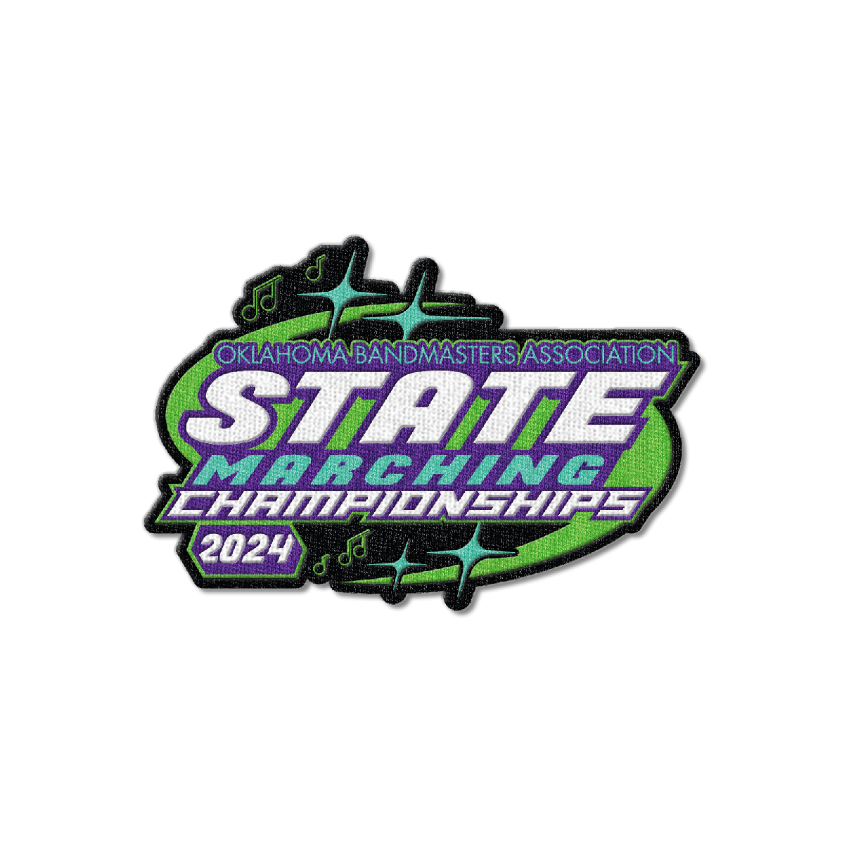 2024 OBA State Marching Band Championships Patch