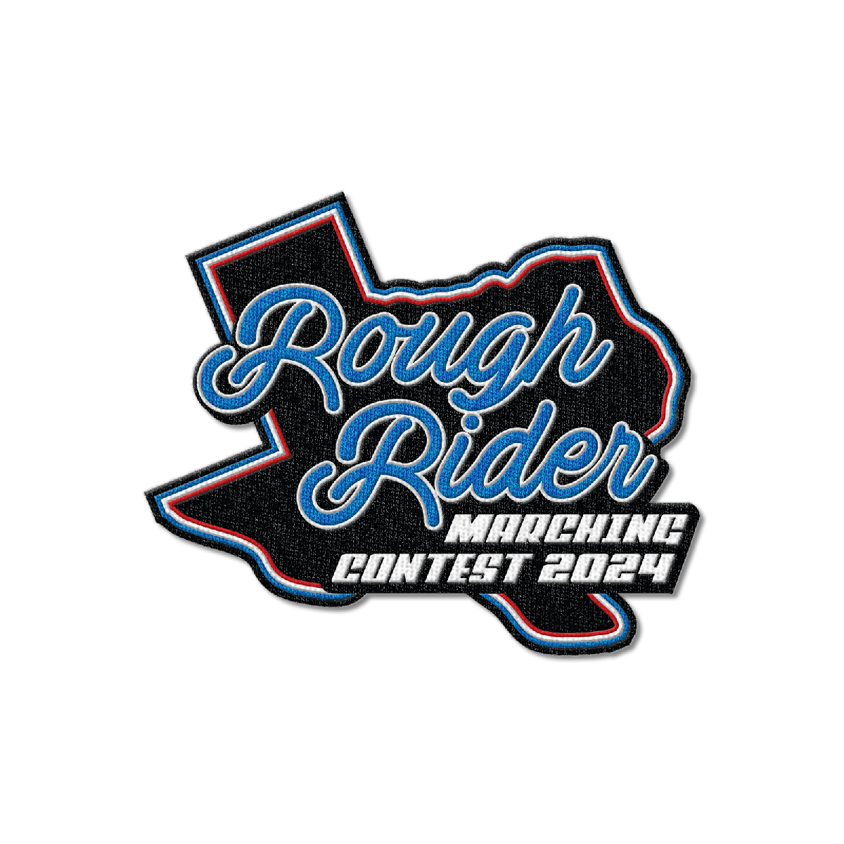 2024 Rough Rider Marching Contest Patch