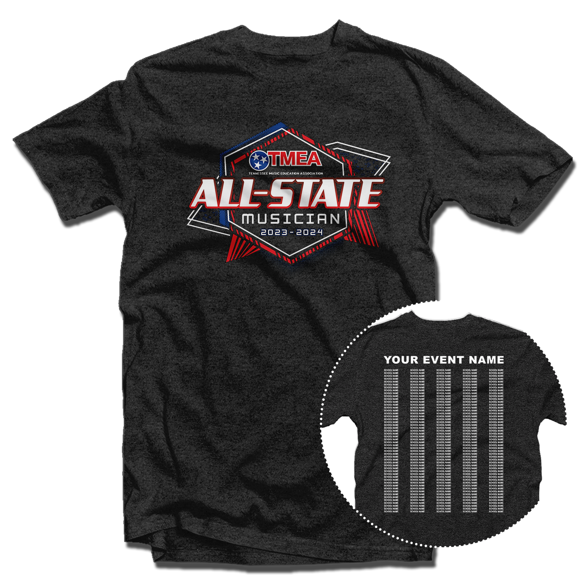 2024 TMEA (Tennessee) All-State T-Shirt