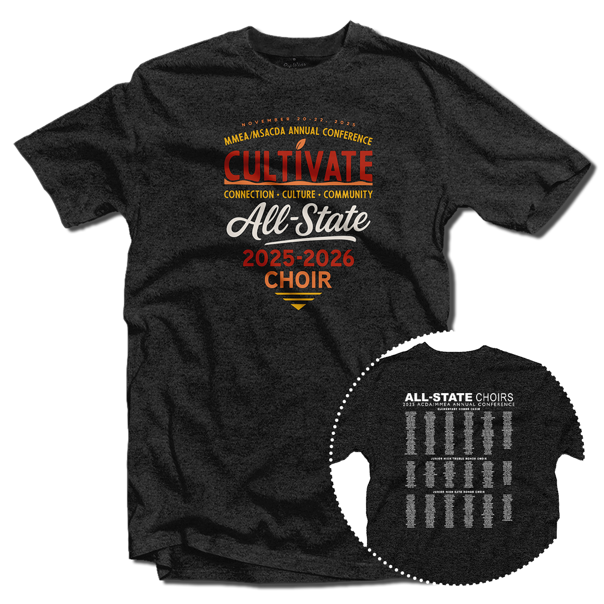 2025-2026 MMEA All-State Choir T-Shirt