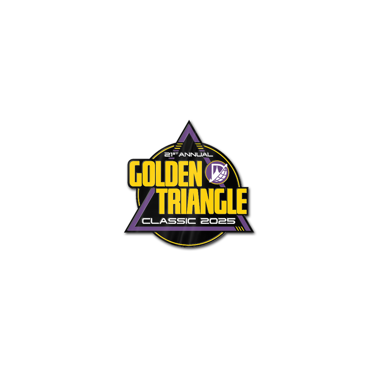 2025 Golden Triangle Classic Pin