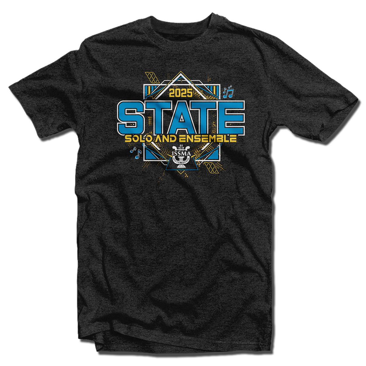 2025 ISSMA Music State Solo and Ensembles T-Shirt