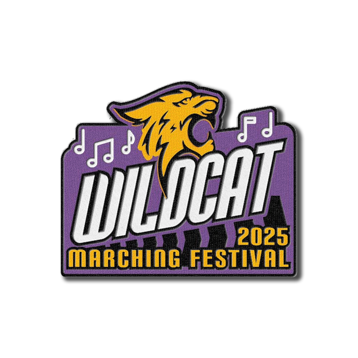 2025 Wildcat Marching Festival Patch