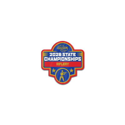 2026 GHSA Riflery State Championships Pin