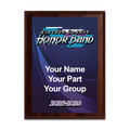 2026 Alachua County Honor Band 6x8 Plaque