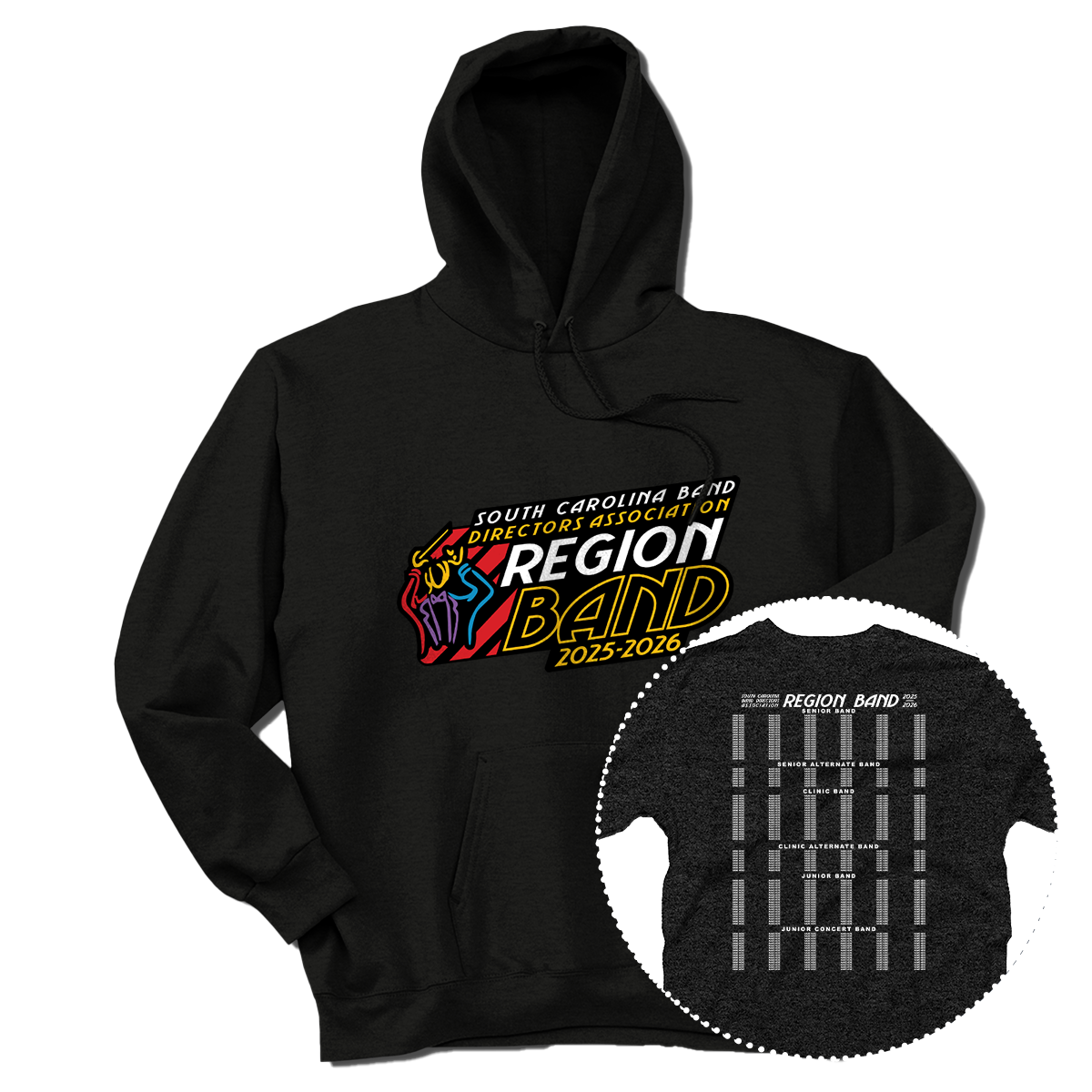 2025-2026 SCBDA Region Band Hoodie