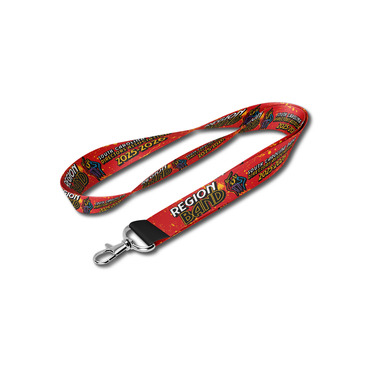 2025-2026 SCBDA Region Band Lanyard