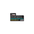 2025 USAFH National Indoor Festival  Pin